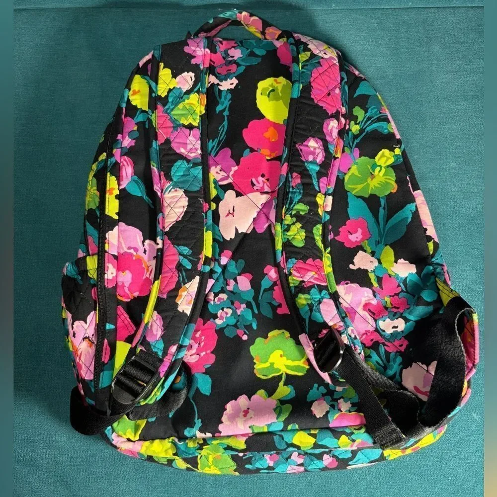 Vera Bradley Hilo Meadow Essential Compact Backpack